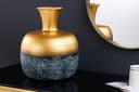 riess-ambiente Tischvase ABSTRACT ORIENT 40cm Gold Hammerschlag-Design Bild 2