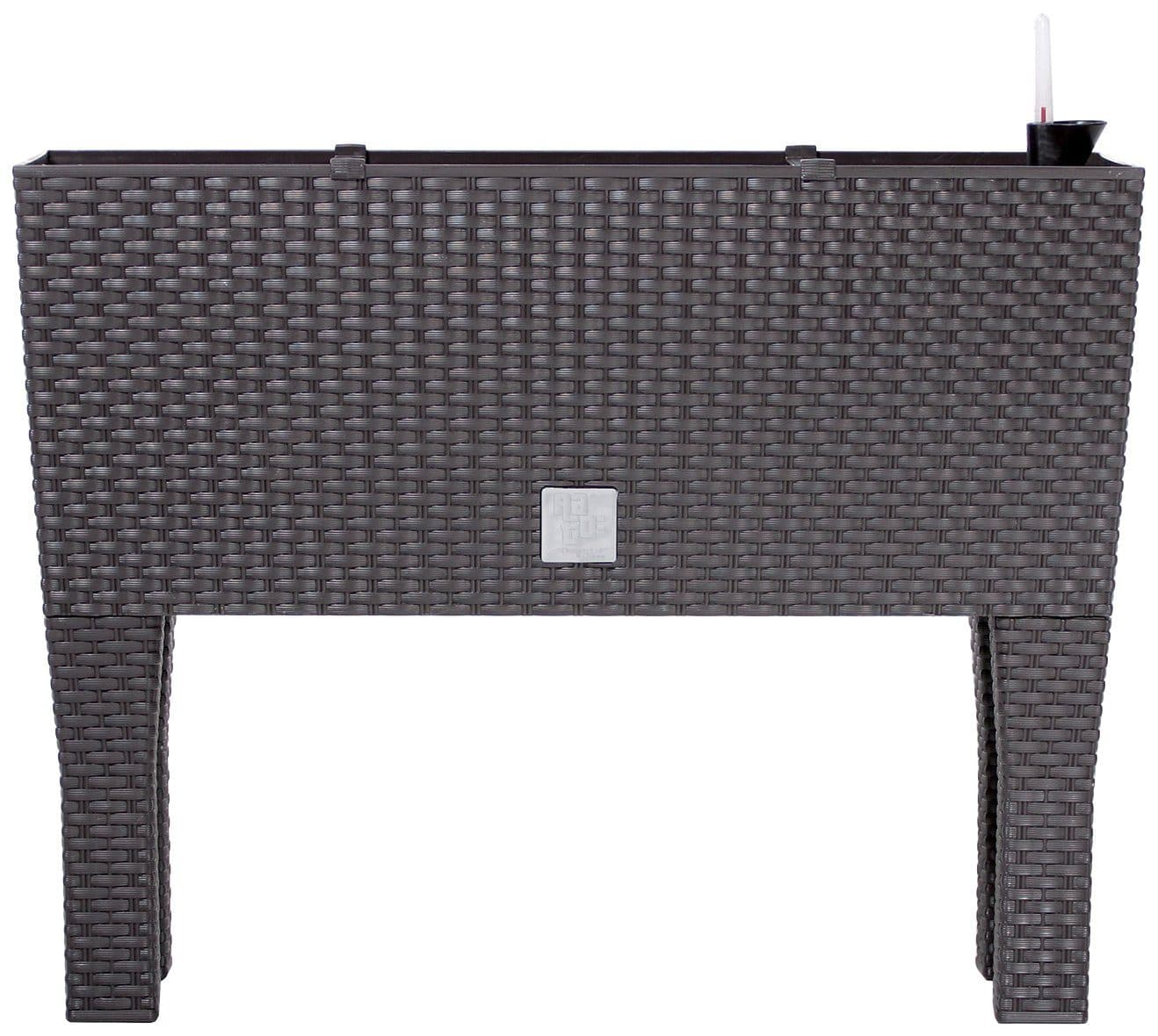 Prosperplast Pflanzkübel Rato case High Braun mit Bewässerungssystem