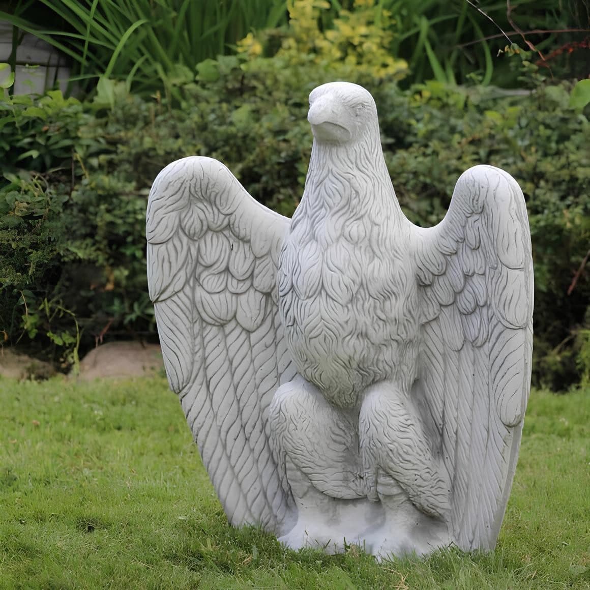 JVmoebel Skulptur Bundes Reichs Adler Statue aus Stein für den Garten