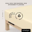 Schlafgut Spannbettlaken Cool Contact Gelb Mikrofaser Bild 2