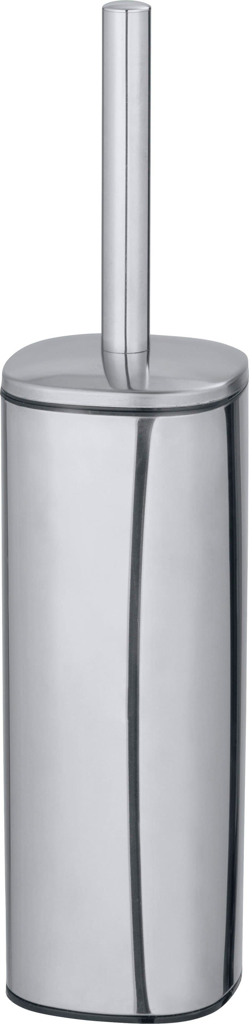 WENKO WC-Garnitur Alassio Glänzend Edelstahl Silber - Bild 2
