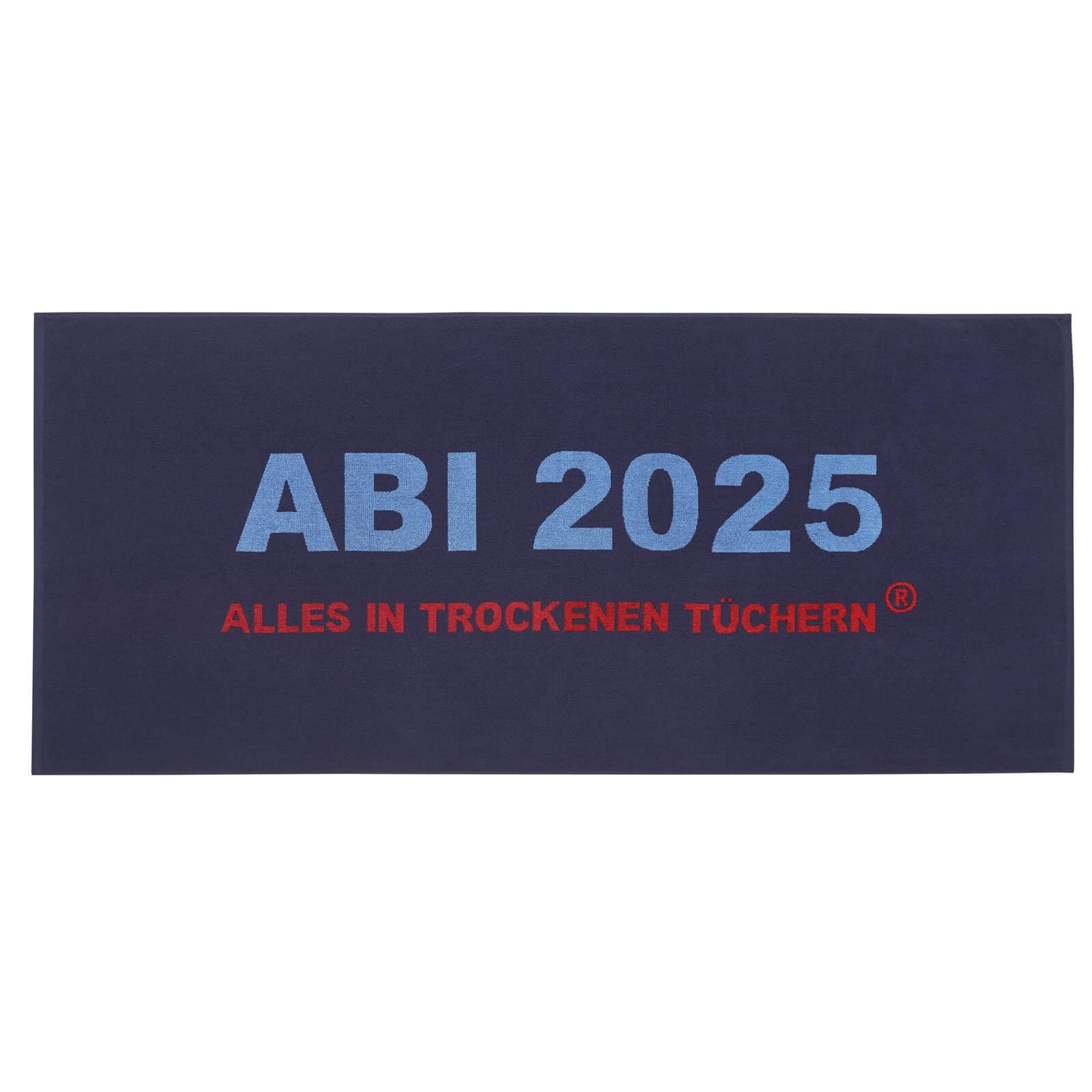 Egeria Strandtuch ABI 2025 Midnight Blau Frottee - Bild 2