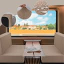 Jibenhome Sofaschoner 2-teilig Jacquard Taupe Wasserabweisend Bild 2