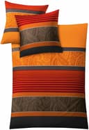 Kleine Wolke Bettwäsche Cambridge Orange Mako-Satin Bild 2