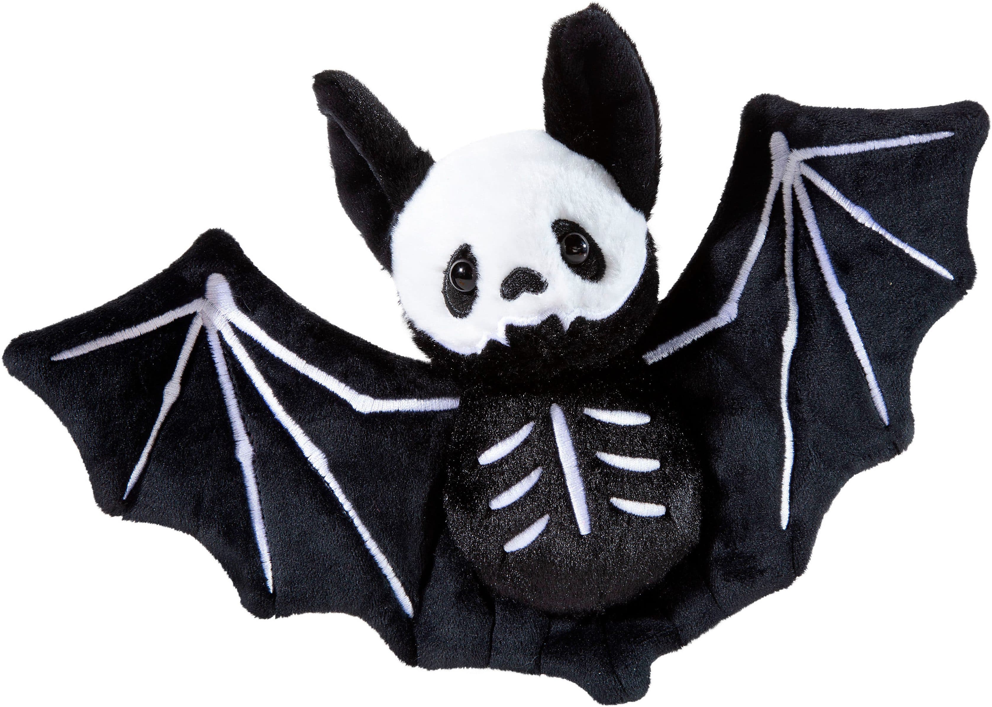 Heunec® Kuscheltier Fledermaus Skeletoni Schwarz
