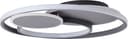 BRILLIANT LED Deckenleuchte Runda Dunkelgrau Dimmbar Fernbedienung Bild 2