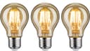 Paulmann LED-Leuchtmittel 3er Pack 6,5 W E27 Warmweiß Gold Bild 2