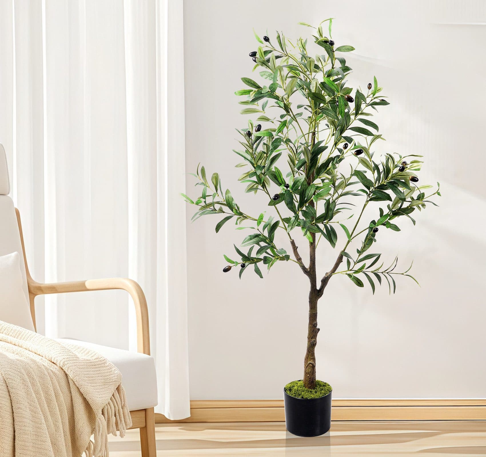 Künstlicher Olivenbaum im Topf 180 cm lindahandel