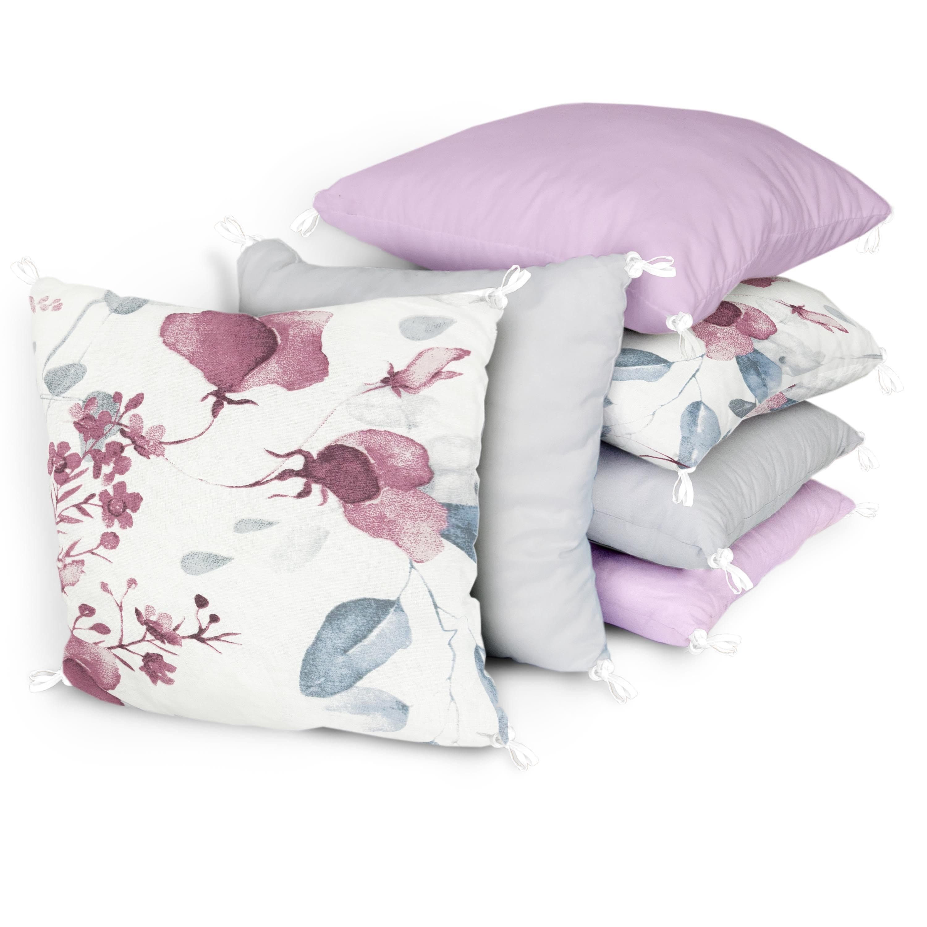 Amilian Bettnestchen 210 cm (6 Polster ca. 35 x 35 cm) Bettumrandung - Bild 2
