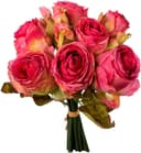 Kunstblumenstrauß aus Polyester in beige, creme, pink Bild 2
