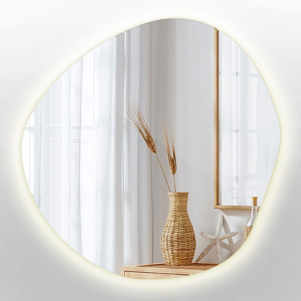 Tulup LED-Lichtspiegel Badspiegel LED Modern Spiegel Beleuchtung Warmweiß 3000K - Bild 2