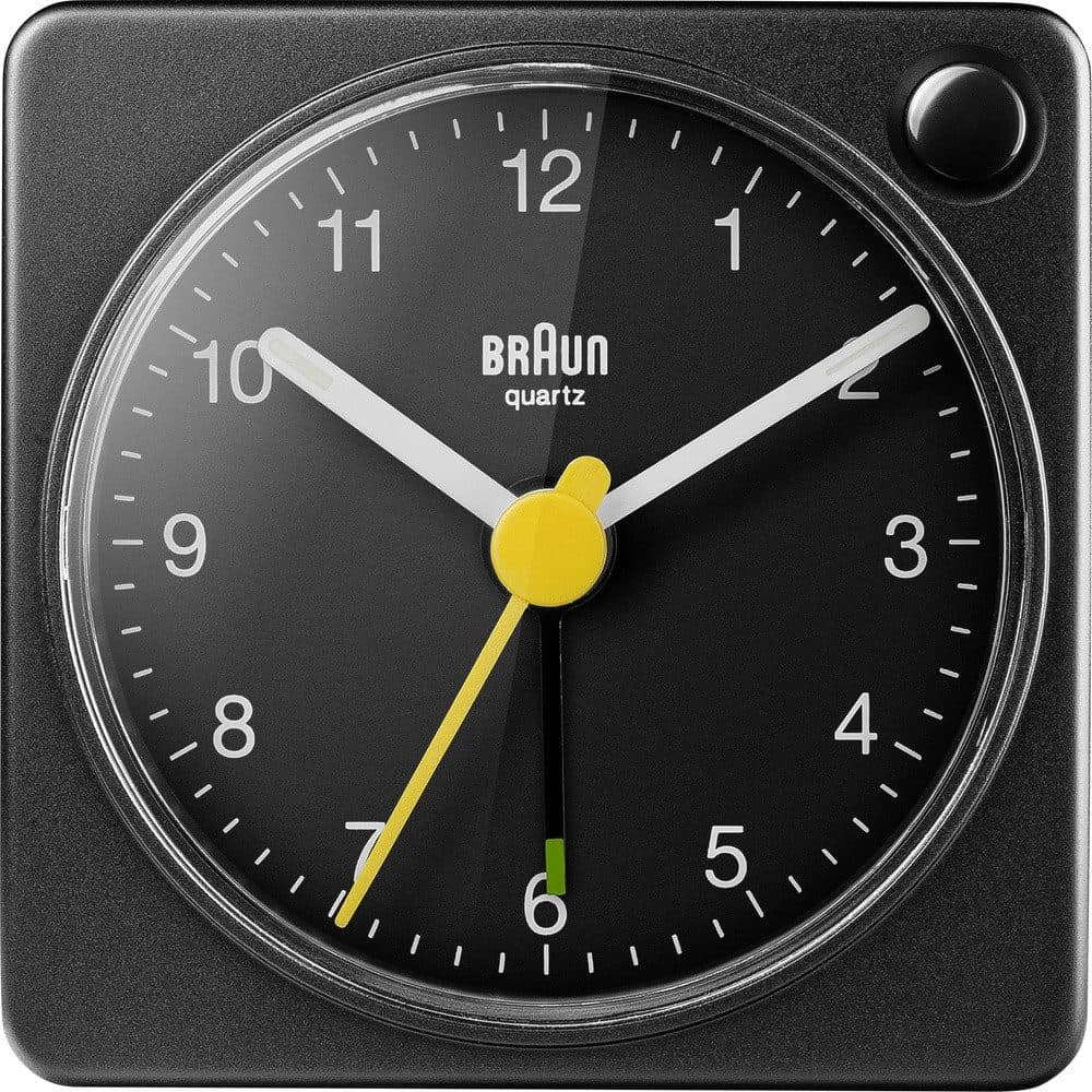 Braun BC02XB Quarzwecker Schwarz mit Lichtfunktion und Schlummer - Bild 2