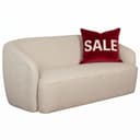 MR.DEKO Loungesofa Loconia Beige Skandinavisch Bild 2