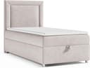 Best for Home Boxspringbett Trinity K-3 SINGLE mit Bettkasten & Topper H3 Creme Bild 2