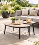 Garden Impressions Margriet Loungetisch Set Beige Nonwood Wetterfest Bild 2