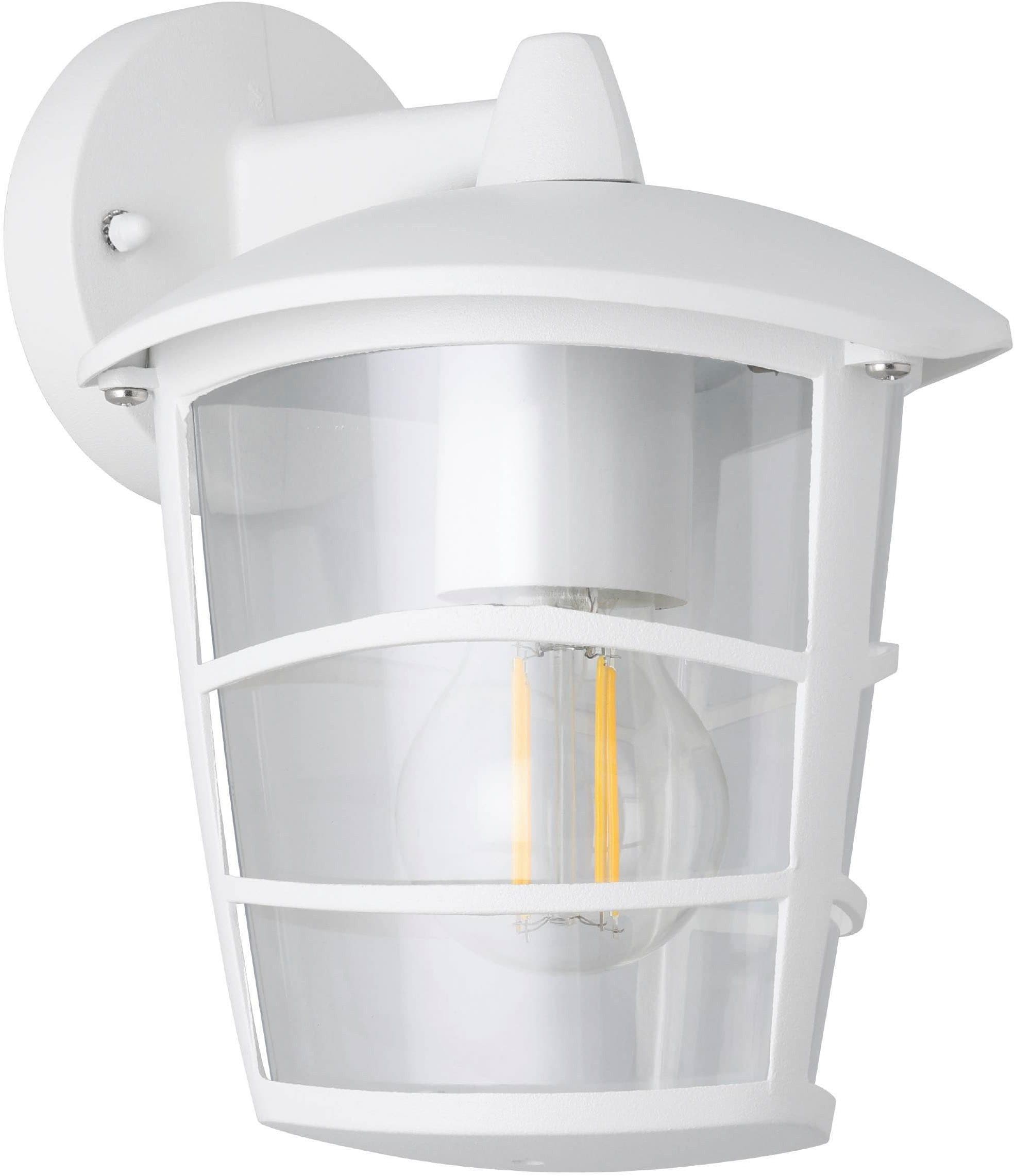 EGLO Aloria Außen-Wandlampe Weiß IP44 E27 - Bild 2