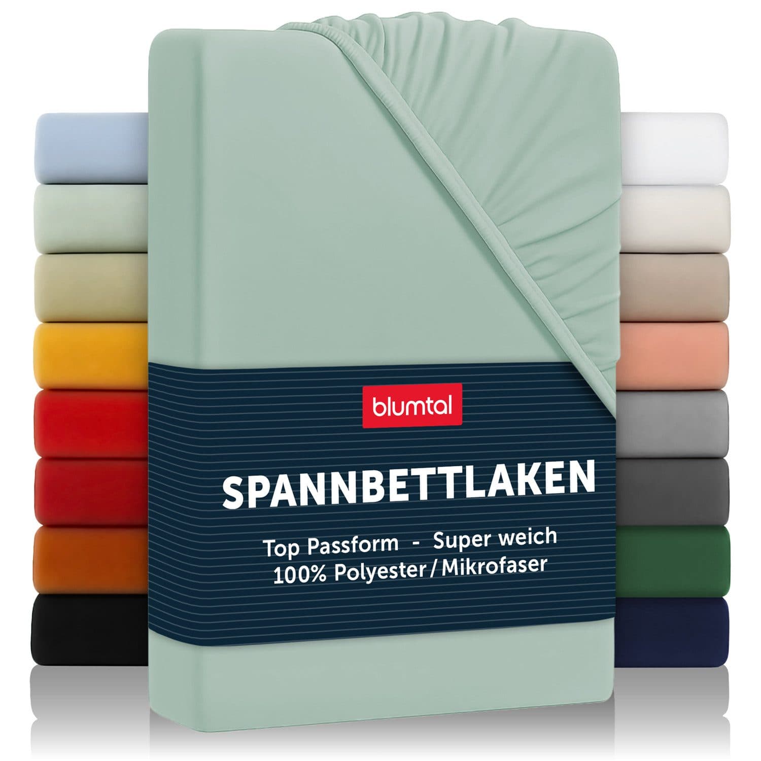 Blumtal Spannbettlaken Mikrofaser OEKO-TEX® Zertifiziert - Bild 2
