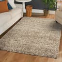 Vimoda Hochflor-Teppich LUX Shaggy Beige 30mm Florhöhe Bild 2
