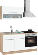 KOCHSTATION Küchenzeile KS-Eton mit E-Geräten Breite 160 cm Bild 2
