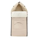 Daliya ALPINO Winterfußsack Beige - Kuscheliger Fußsack für Kinderwagen Bild 2