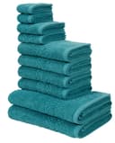 OTTO HOME Handtuch Set Regona 10-tlg. Petrol Frottee Bild 2