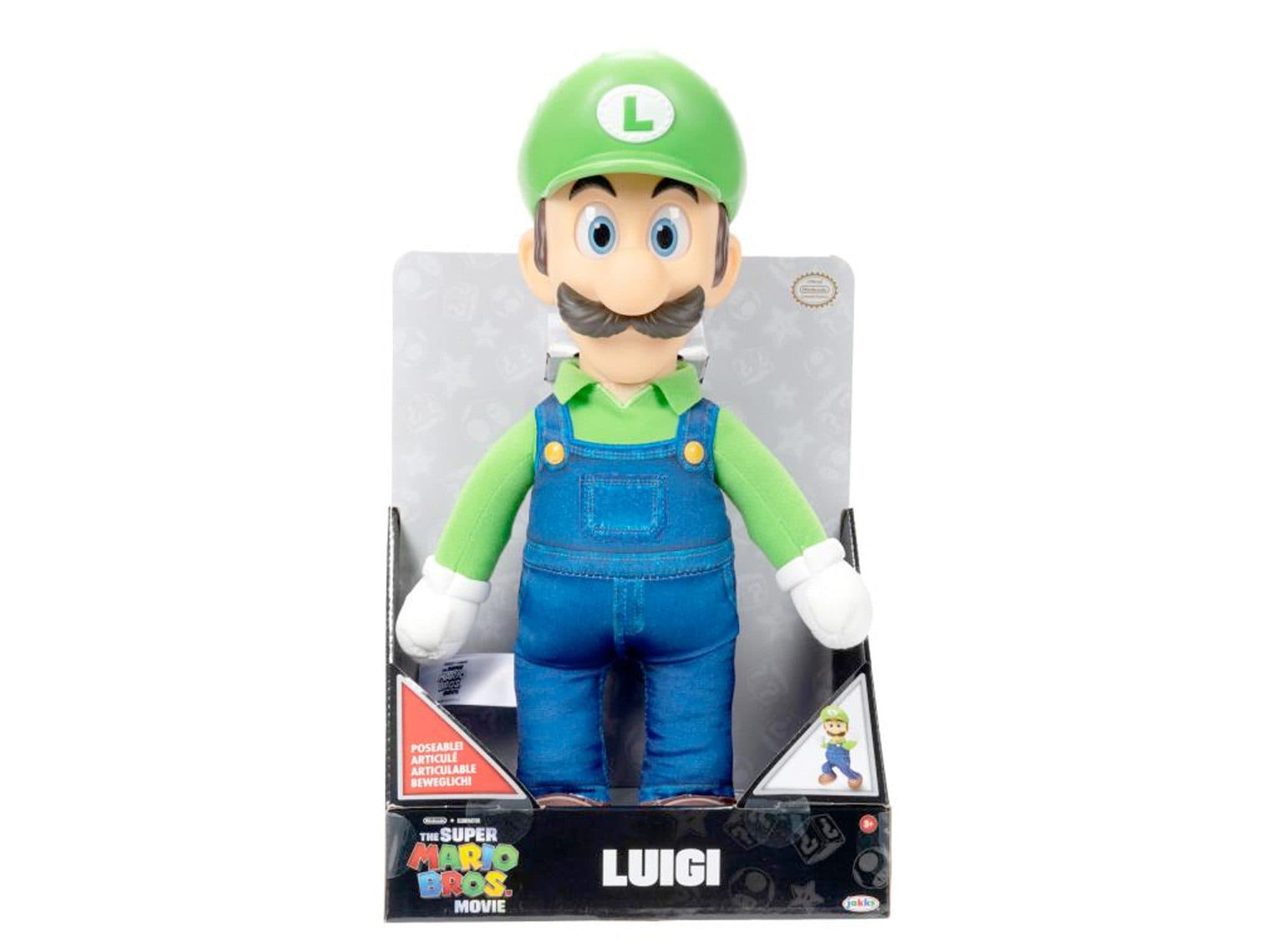 Super Mario Luigi Plüschfigur 35 cm Grün - Bild 2