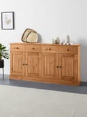 OTTO HOME Sideboard Liotta FSC Massivholz Beige Gewachst Bild 2