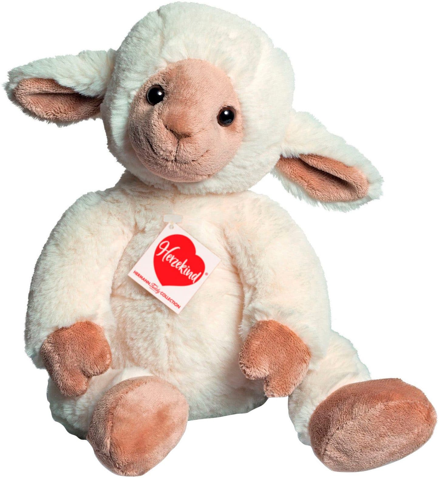 Teddy Hermann Kuscheltier Lämmchen Frido Weiß - Bild 2