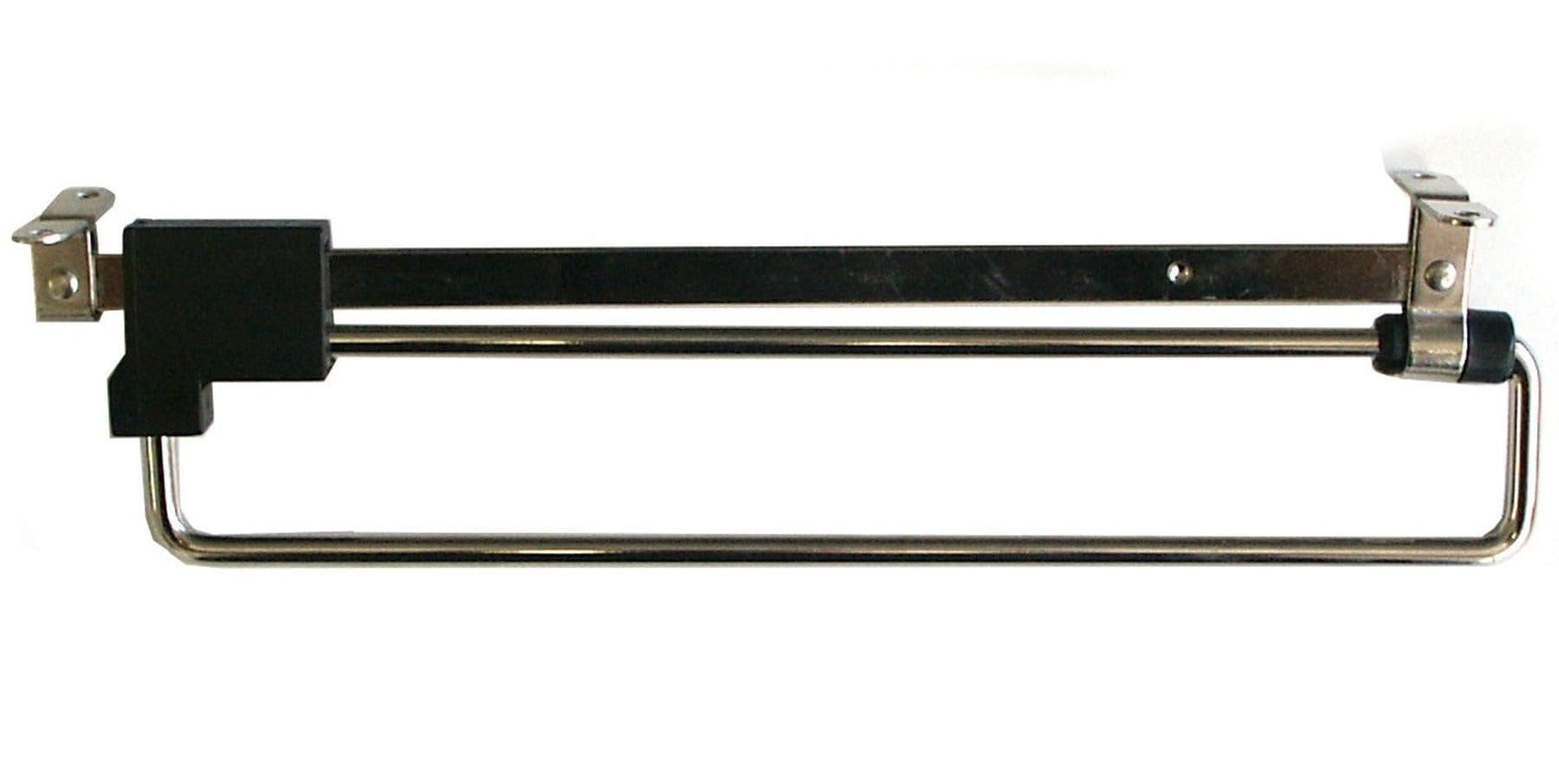livingpoint24 Garderobenhaken Kleiderstange ausziehbar, Teleskopstange 25-50cm für Kleiderschrank - Bild 2