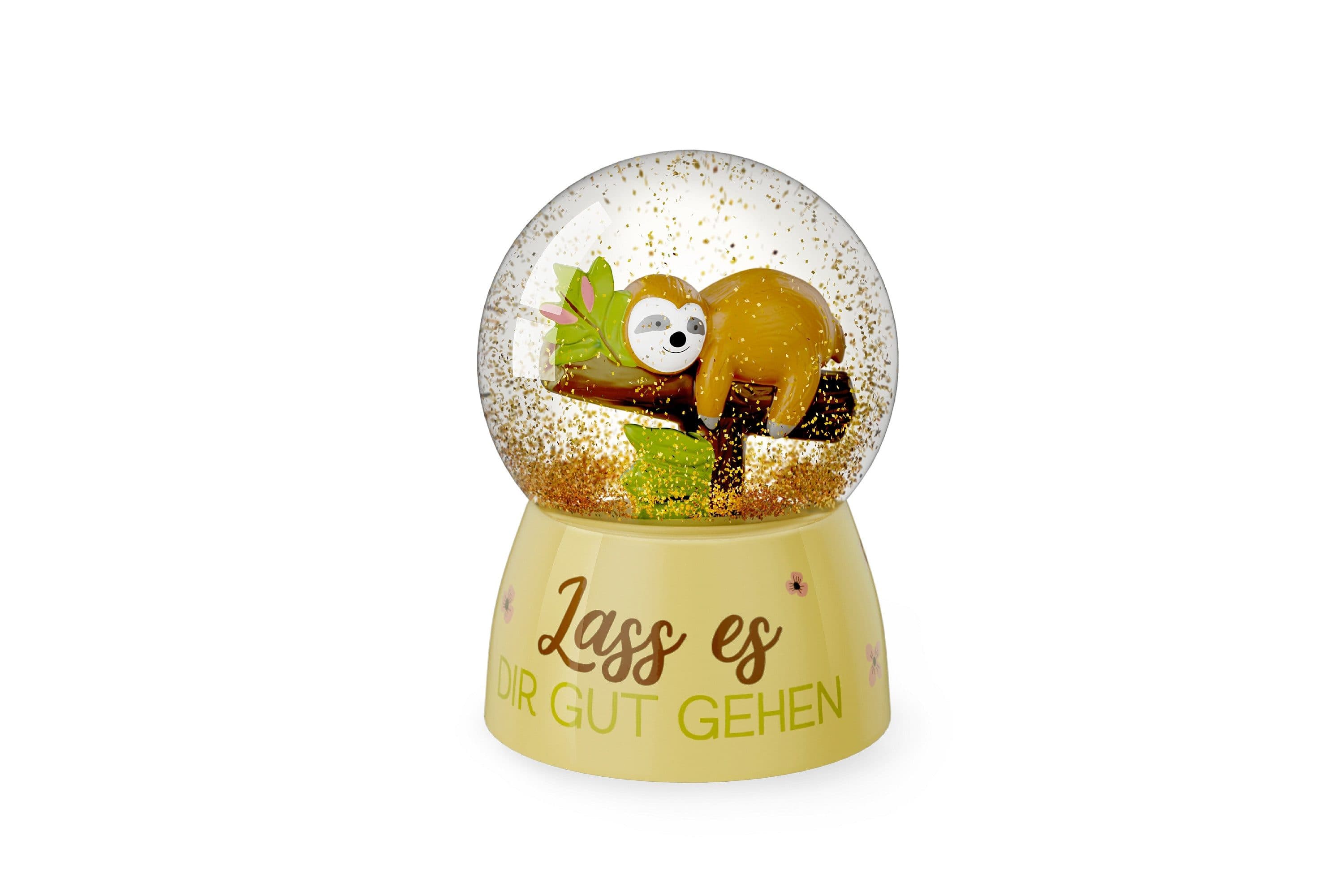 La Vida Glitzerkugel Faultier 7006771