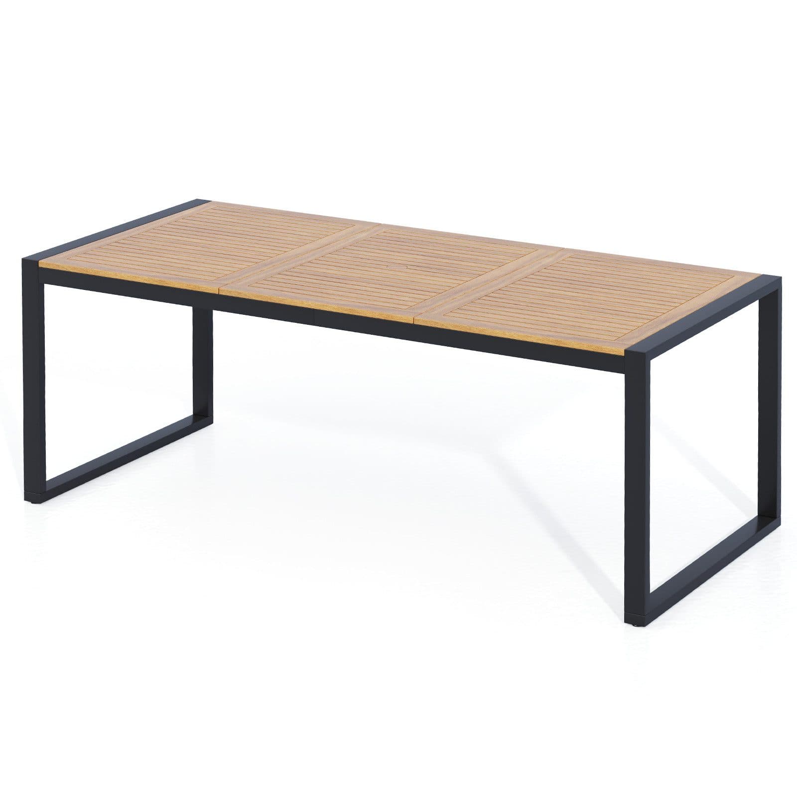 COSTWAY Gartentisch 200cm Rechteckig Terrassentisch 8 Personen - Bild 2