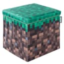 Minecraft Aufbewahrungsbox & Sitzbox - Gras-Block Design - Quadratisch 30 cm Bild 2