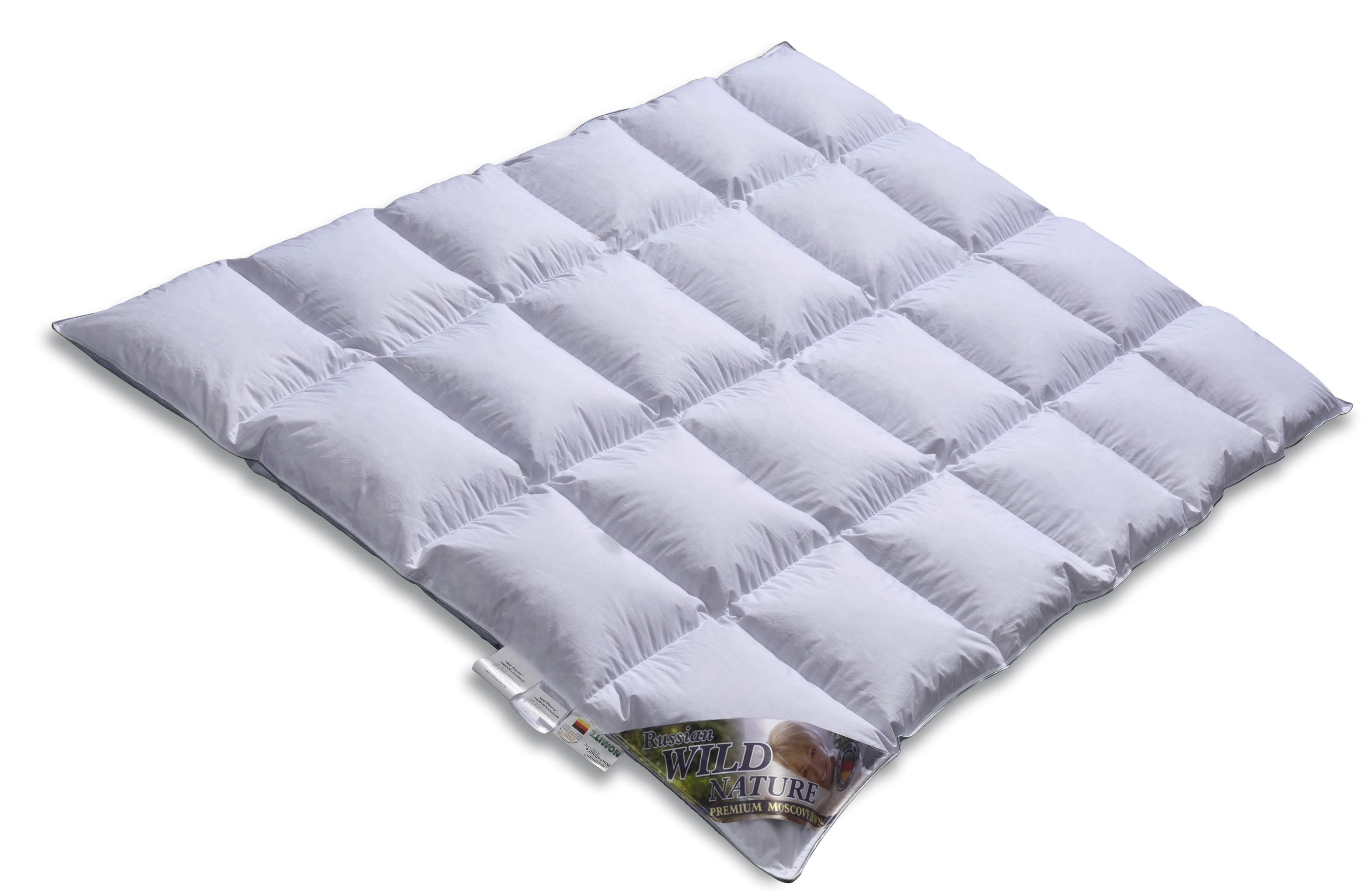 Vitaschlaf Moscovy Daunendecke 90% Daune 10% Federn Ganzjahresdecke - Bild 2
