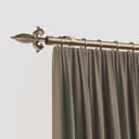 INDEKO Gardinenstange Genua Silber Stahl 250cm Bild 2