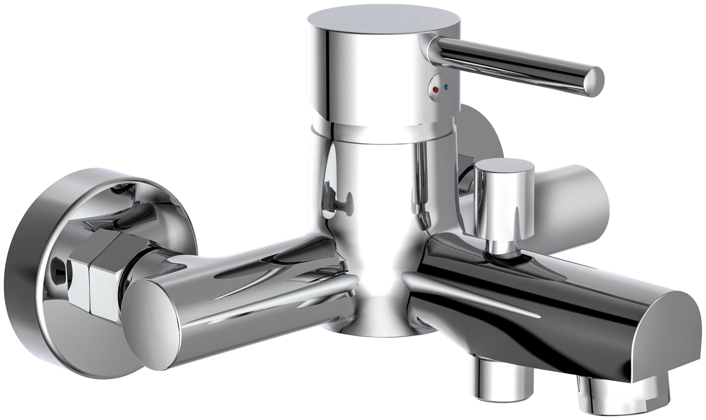 Schütte Wannenarmatur Altana Mischbatterie Badewanne Wasserhahn Bad Chrom - Bild 2
