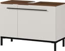 Waschbeckenunterschrank GERMANIA Yonkers Braun Schwarz Bild 2