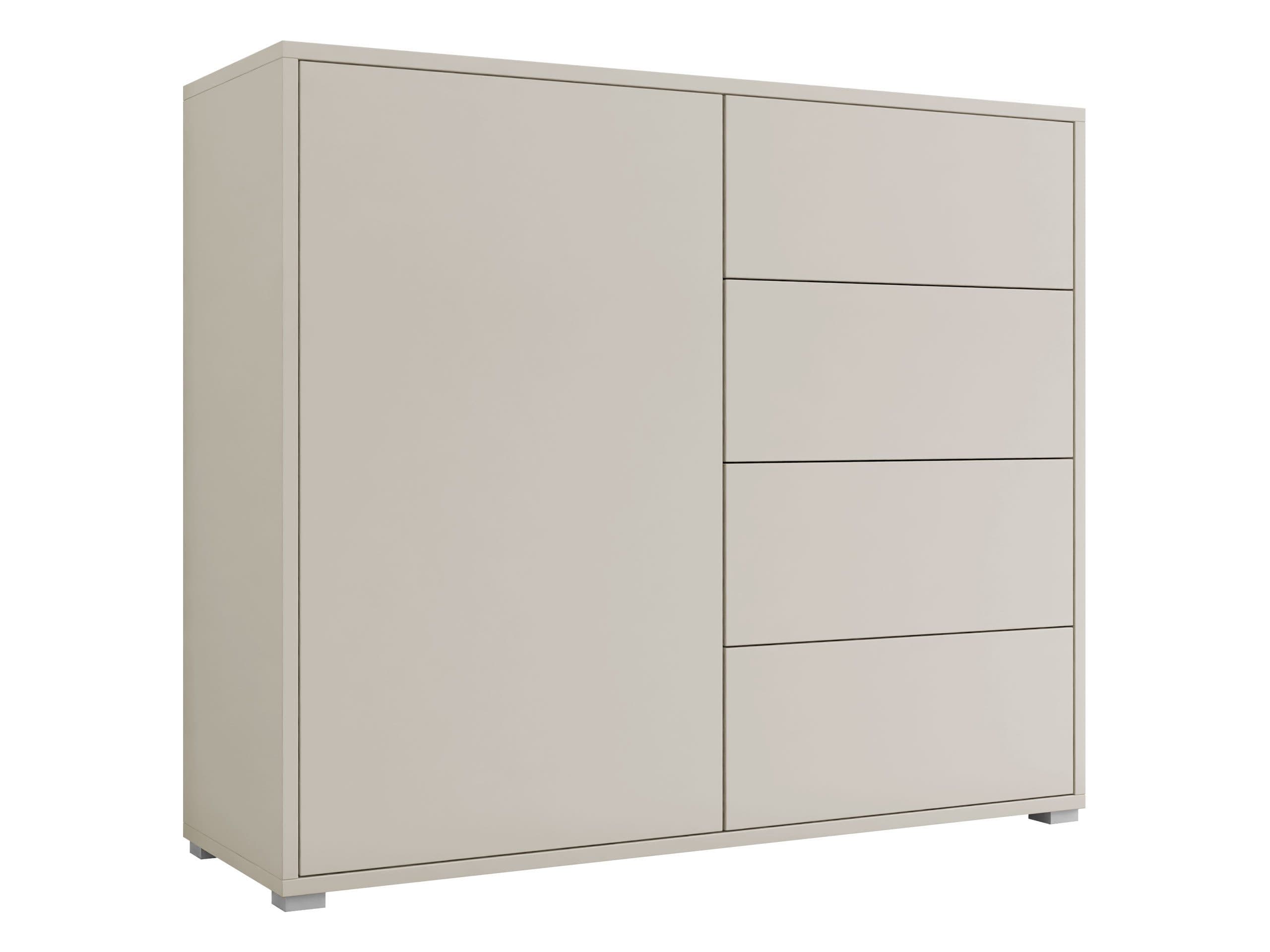 MIRJAN24 Kommode Gesita K1D4SZ Beige 4 Schubladen Tür Push-to-Open - Bild 2