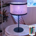 GLOBO LIGHTING Schreibtischlampe RGB LED Fernbedienung Schwarz Bild 2