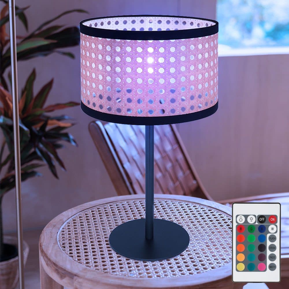 GLOBO LIGHTING Schreibtischlampe RGB LED Fernbedienung Schwarz - Bild 2