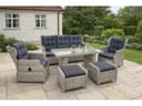 Green Spirit Loungeset Bilbao Polyrattan Gartenmöbel 7 Personen Bild 2
