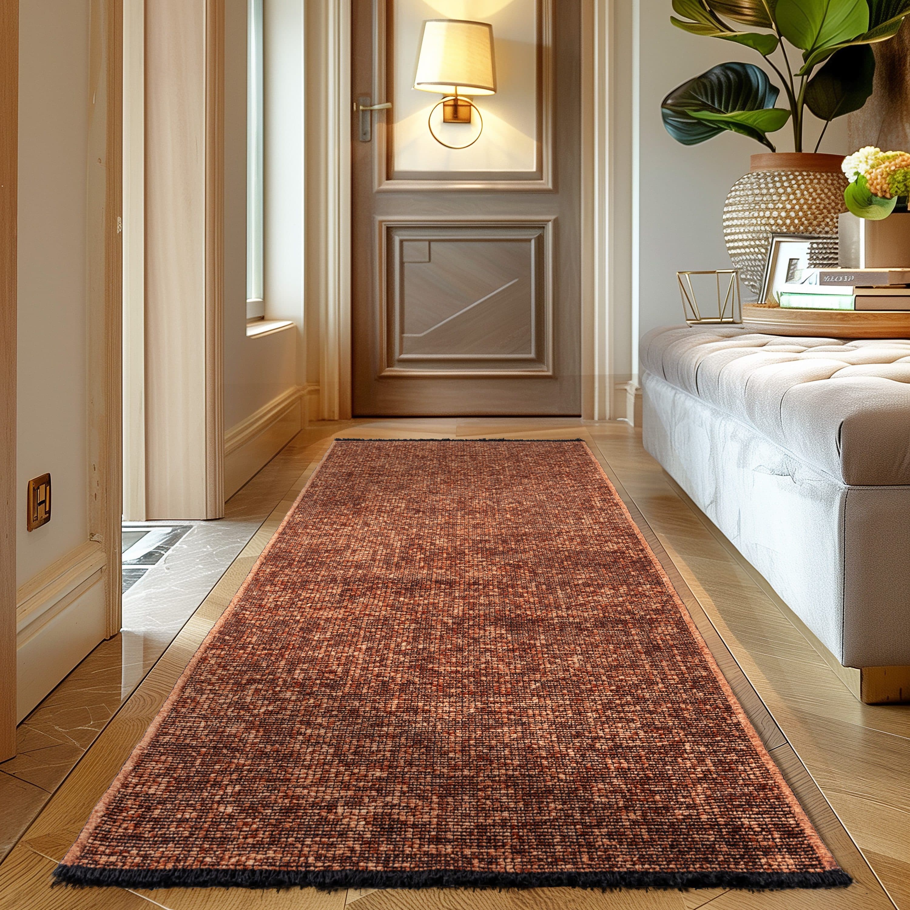 Carpettex Veloursteppich Boho Design, Läufer, Baumwolle, Waschbarer Teppich, Wohnzimmer, Schlafzimmer - Bild 2