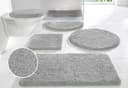 OTTO home Badematte Sanremo 3-tlg. Grau Polyester Bild 2