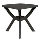 Spetebo Gartentisch Anthrazit Kunststoff Quadratisch 70 cm Bild 2