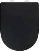 WENKO WC-Sitz Exclusive Nr. 3 Schwarz Antibakterielles Duroplast Easy-Close Bild 2