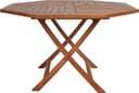 MiaMöbel Gartentisch massiv Teak Honig Achteckig Klappbar Bild 2