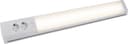HEITRONIC Lichtleiste Bonn LED Warmweiß Silber mit 2 Steckdosen Bild 2