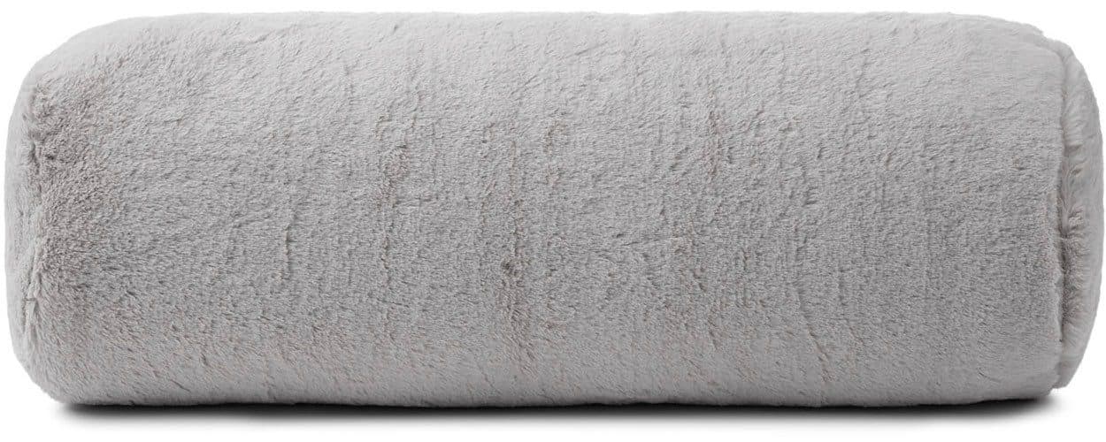 GÖZZE Nackenrolle Silberfarben 60x20x19 cm Polyester - Bild 2