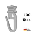 novumfix Gardinengleiter X-Gleiter weiß 6mm Innenlauf 100-St Bild 2