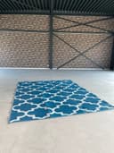 MANDALIKA Garden Outdoorteppich XXL Wendeteppich Blau Bild 2