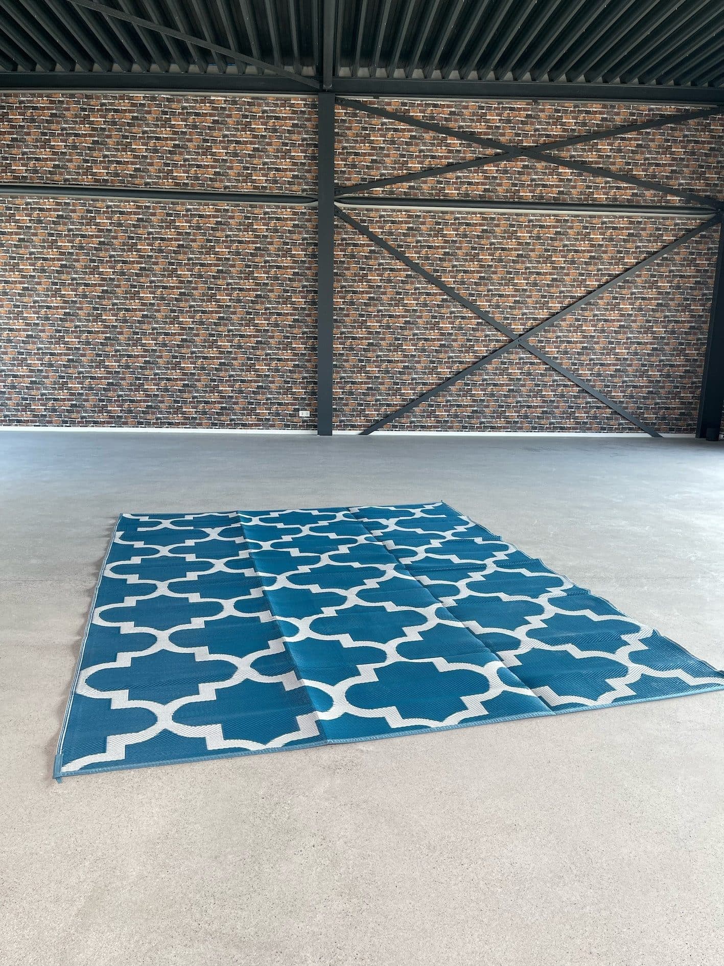 MANDALIKA Garden Outdoorteppich XXL Wendeteppich Blau - Bild 2